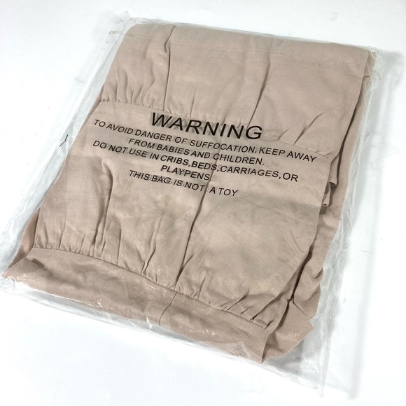 NWT En Saison Madison Babydoll Dress Natural Size M - Picture 10 of 11